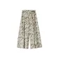 Green with Floral Pattern