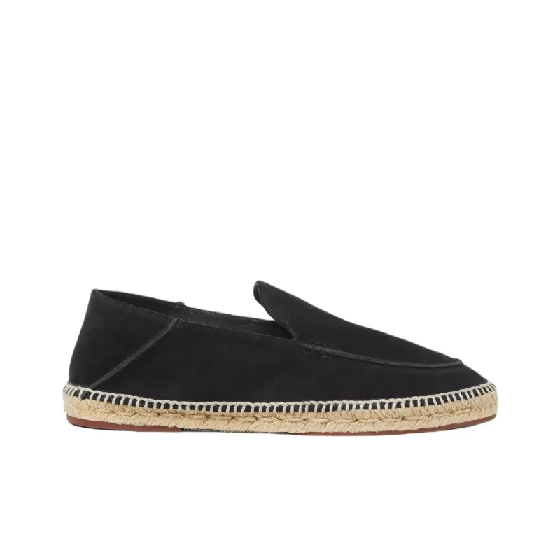 Loro Piana Seaside Walk Espadrilles Men's Dark Blue-1