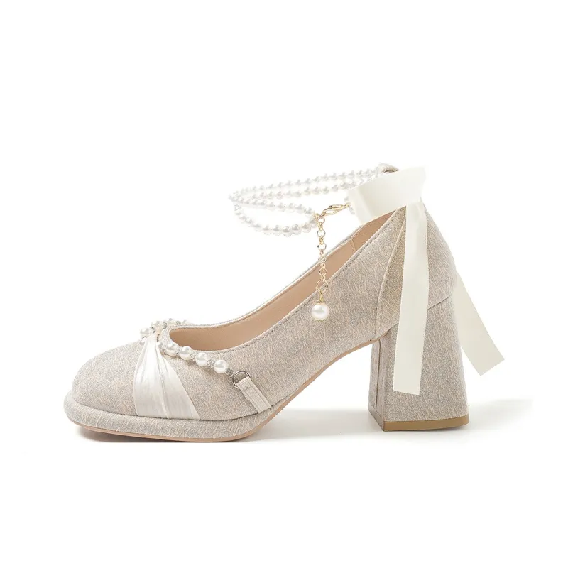A Poinsettia Princess High Heels Women's-7