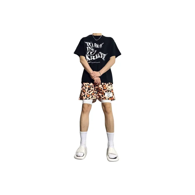 A02 Casual Shorts Unisex-4