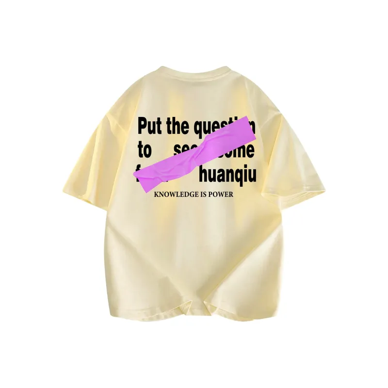 HUANQIU T Shirts Unisex-5