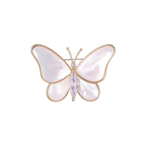 NIGHT RIDER DRIGINAL Copper Brooches Women's