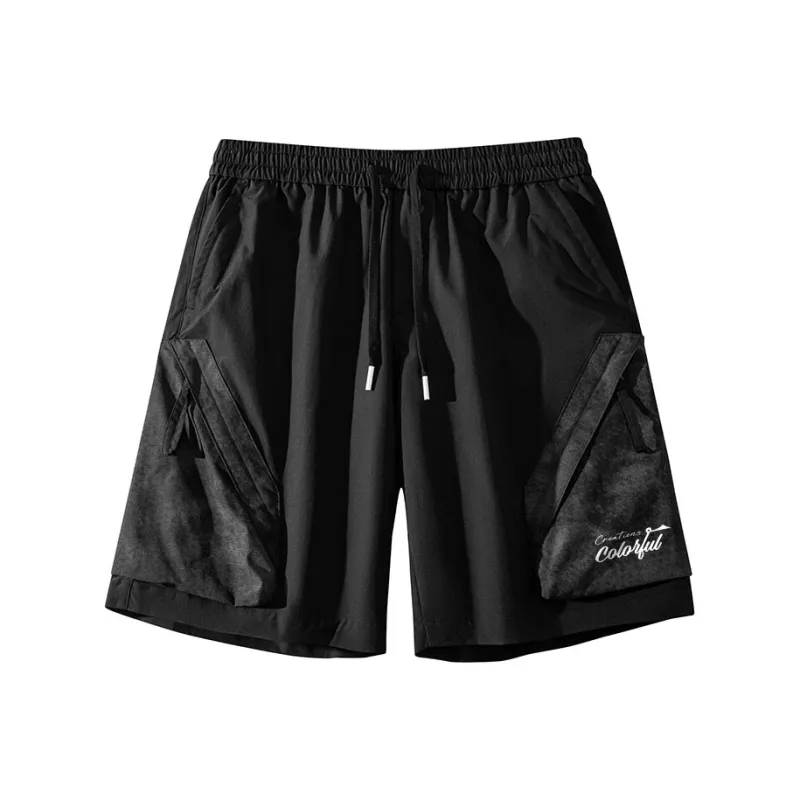 Colorful Creations Cargo Shorts Unisex-0