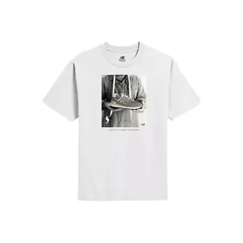 New Balance 574 Photoreal T Shirt Men's White