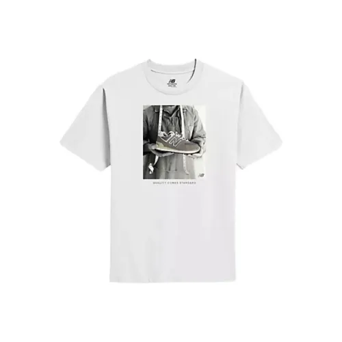 New Balance 574 Photoreal T Shirt Men's White