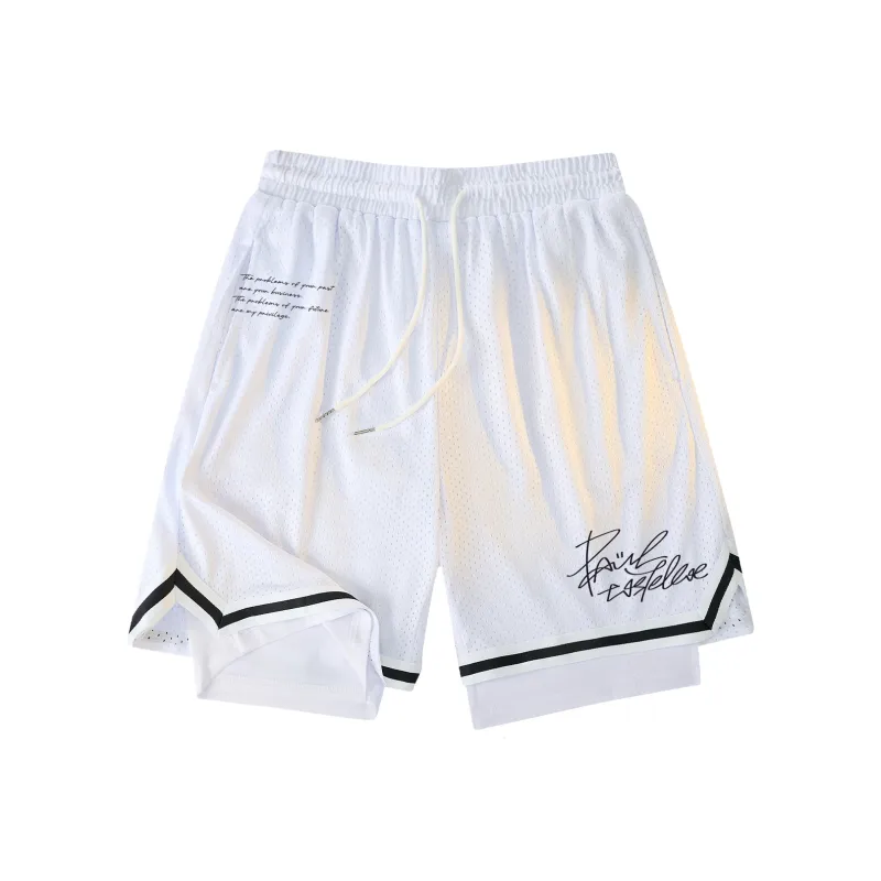 PAUL COSTELLOE Basketball Shorts Unisex-5