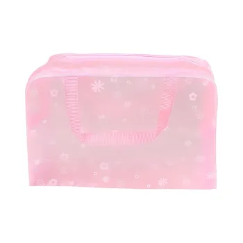 Future Maple Portable Waterproof Large Capacity Transparent Makeup Bags Travel Storage