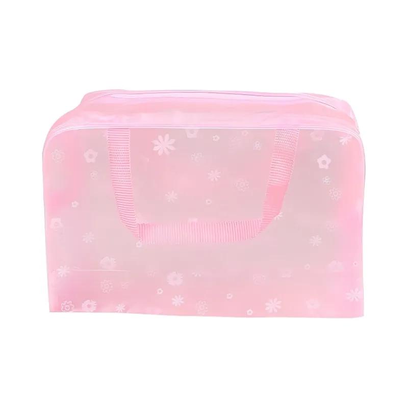 Future Maple Portable Waterproof Large Capacity Transparent Makeup Bags Travel Storage-0