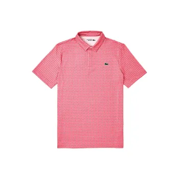 LACOSTE Polo Shirts Men Pink