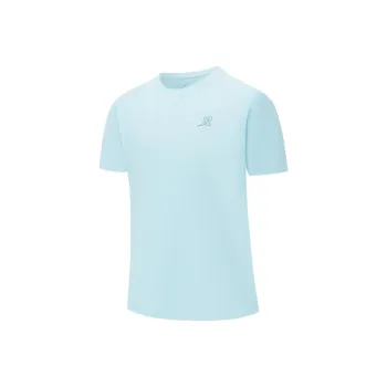 XTEP T Shirts Men Dusty Blue