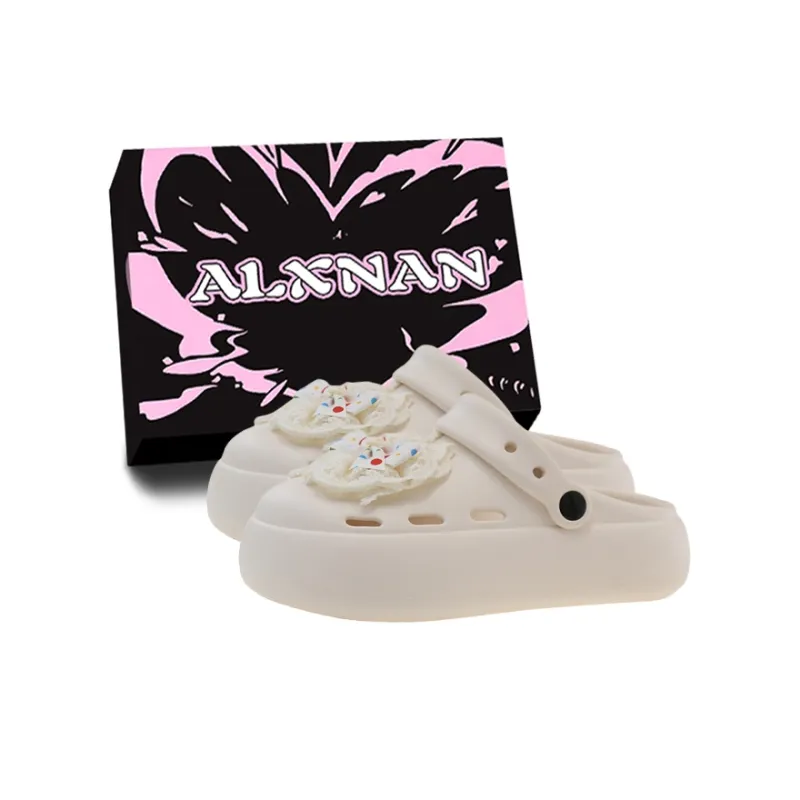 Alxnan Odor Resistant Closed Toe Slippers Women's-20