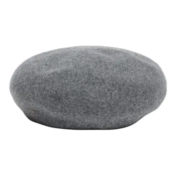 LACOSTE Wool Berets Women's Gray