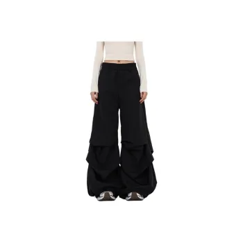 NHZN Casual Pants Women's Black