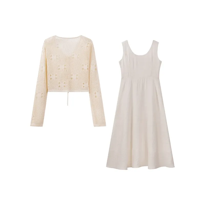 FAIRWHALE Two Piece Skirt Sets Women's-1