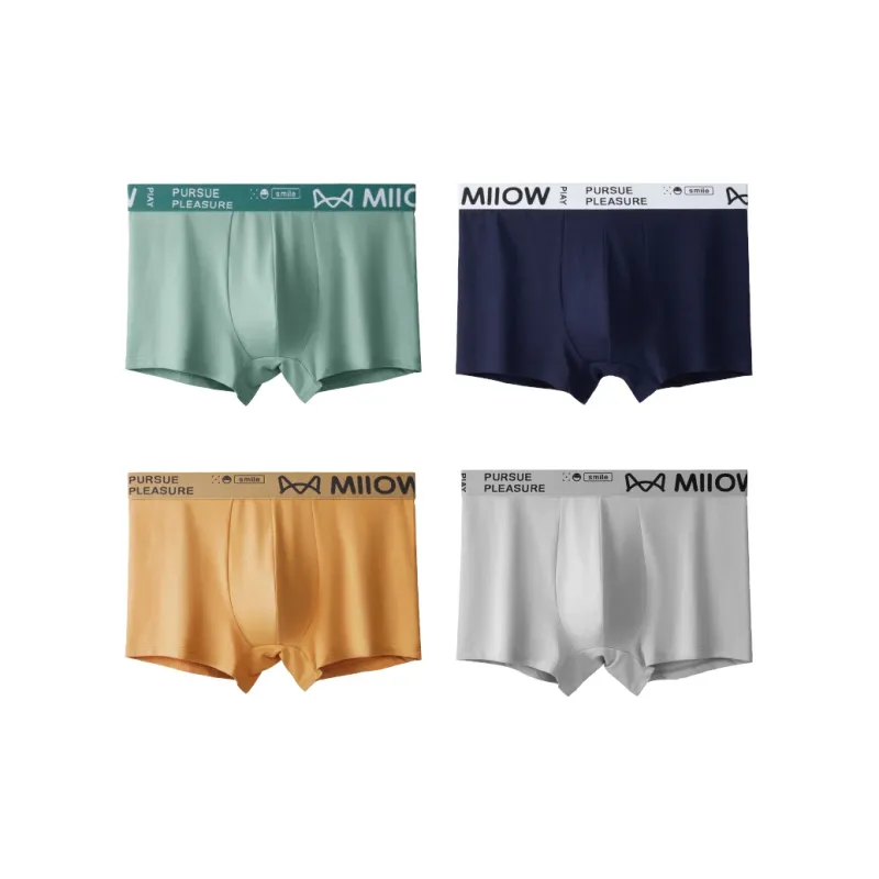 MIIOW Boxer Shorts Men's 4 Pack-0