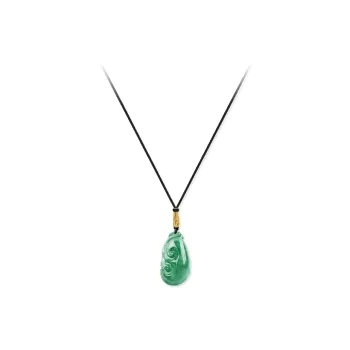 JUICY GRAPE African Emerald Jade Necklaces Unisex