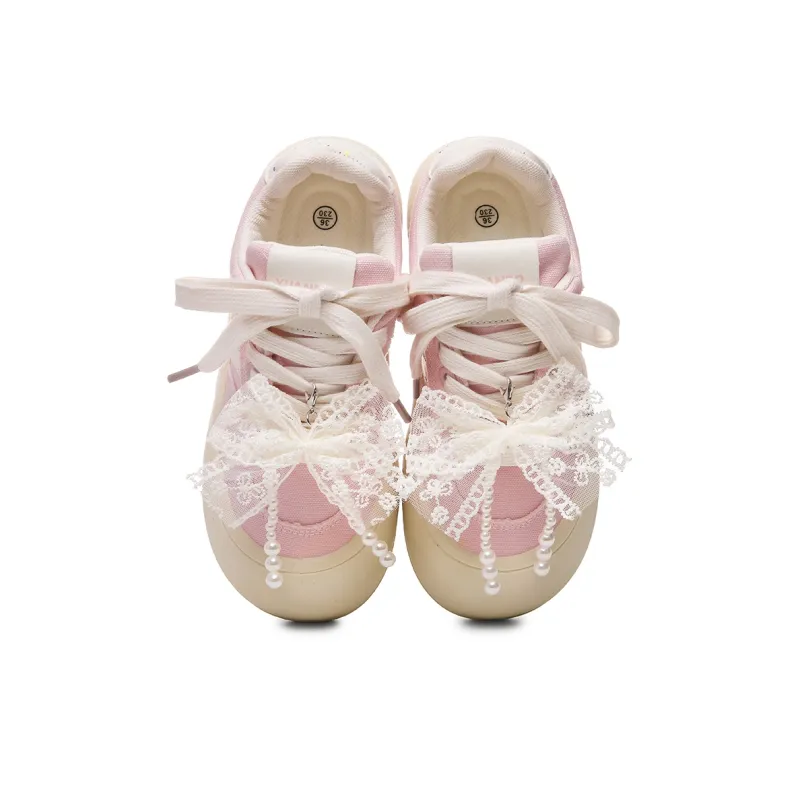 Lovely You Wear resistant And Lightweight Low Top Skateboard Shoes Women's-9
