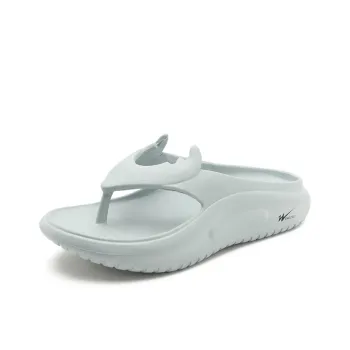 DOUBLE STAR 88 Abrasion Resistant Slip Resistant Flip Flops Men's Salt Gray