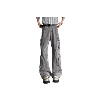 TELENT Jeans Unisex Gray