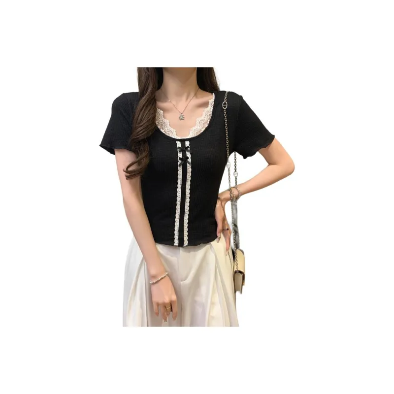 Flowers In Water T Shirt Women's-2