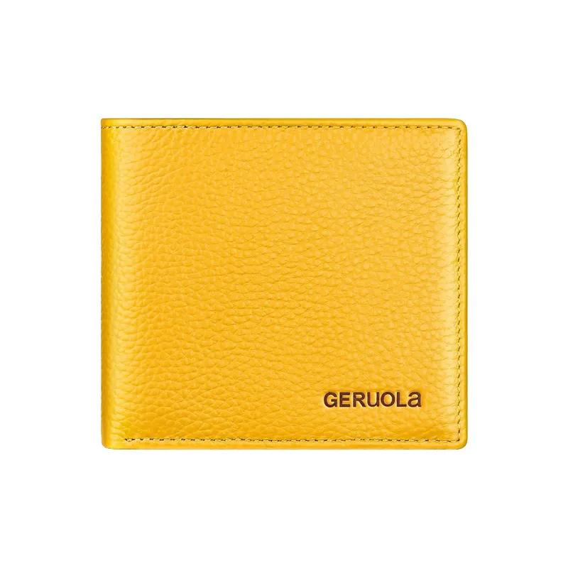 Gorora Top Grain Cow Leather Horizontal Wallet Regular Women's Multicolor-2
