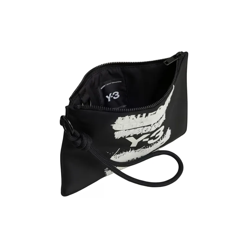 Y 3 Logo embellished Clutch Bag-2