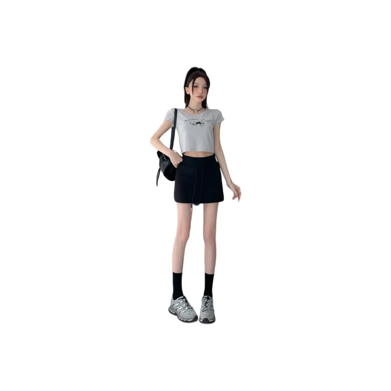Si Bei'er Casual Short Skirts Women's-1