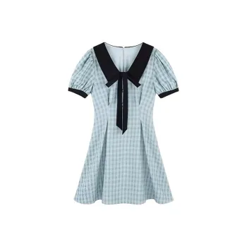 DOSOHEB Short Sleeved Dress Women's