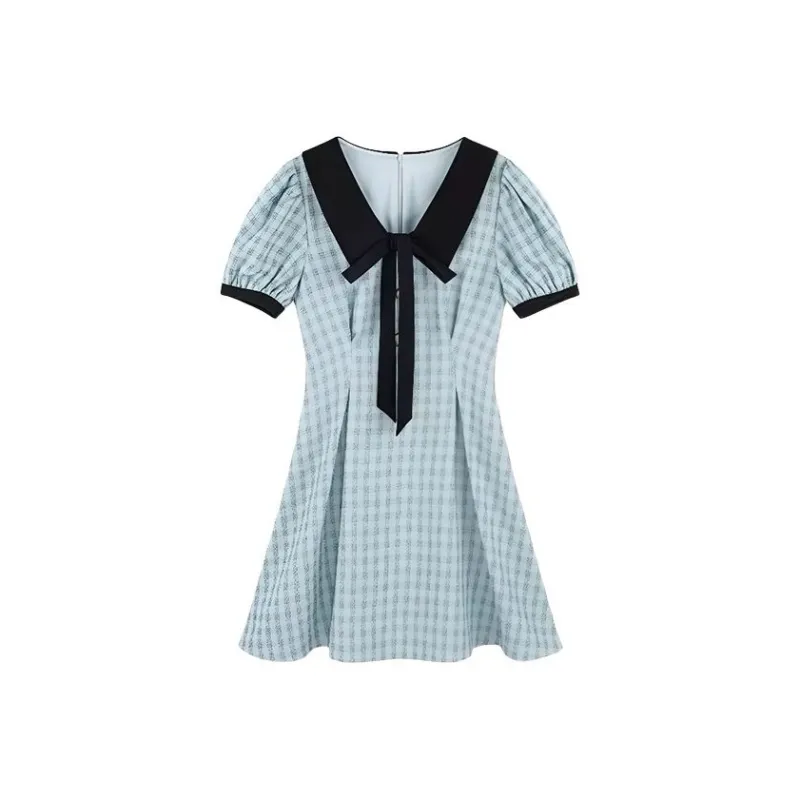 DOSOHEB Short Sleeved Dress Women's-0