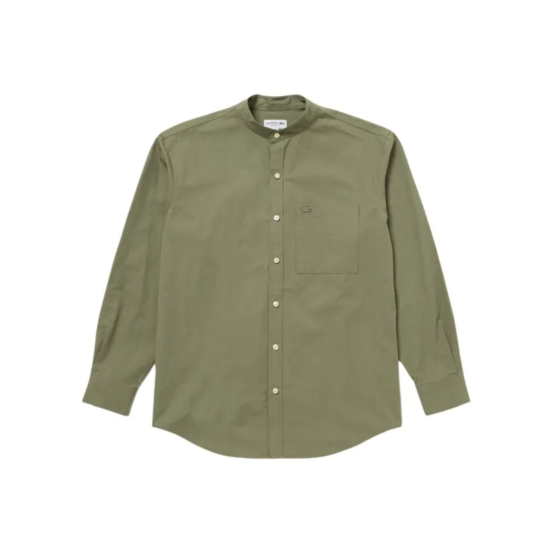 LACOSTE Shirt Men's Khaki Olive-0