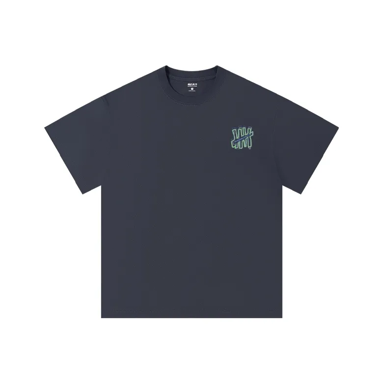 MIANDEMEIXUE Loose Fit Casual Inner Short Sleeved T Shirt Unisex Solid Color-91