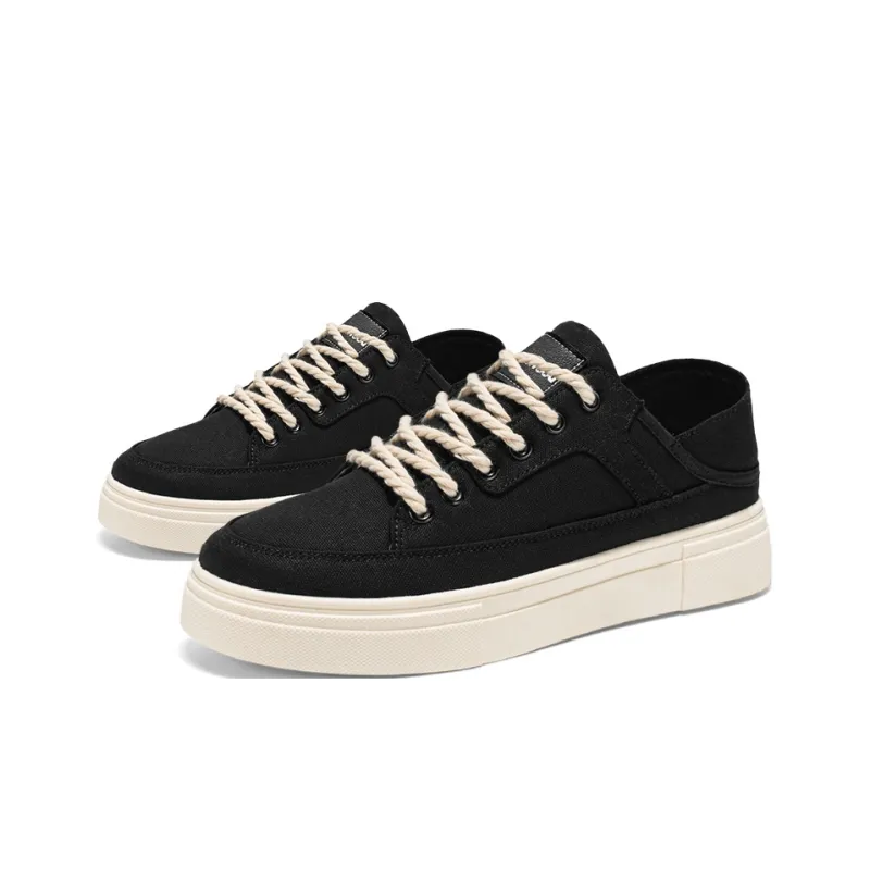TEXWOOD Slip Resistant Balance Low Top Casual Shoes Men's Black Box-3