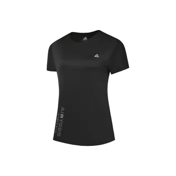 PEAK Drop Shoulder Sleeve T Shirt Women's Black