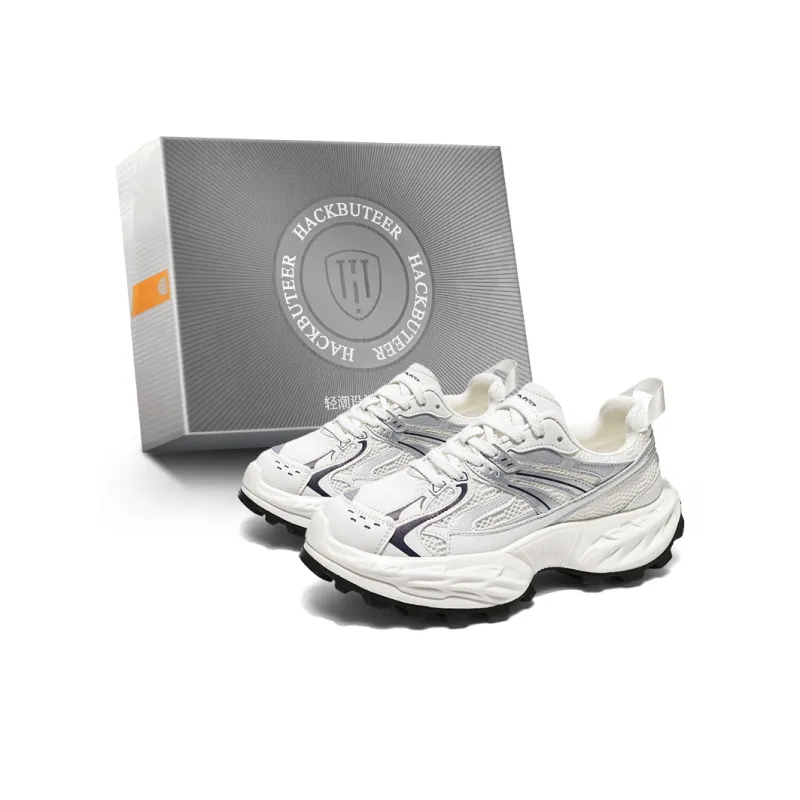 HACKBUTEER Low Top Chunky Sneakers Men's Box Included-12