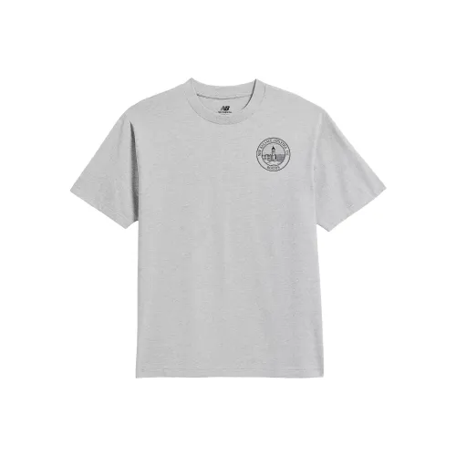New Balance NB Athletics Inc SS25 QUALITY COMES STANDARD T Shirt Men's Ash Heather