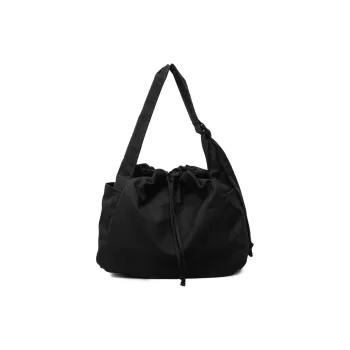 CORE BIRD Fabric Shoulder Bag Women's Black/Khaki/Green