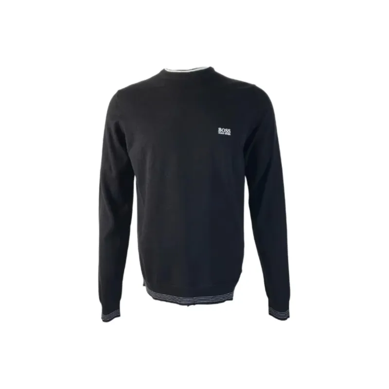 HUGO BOSS Knitwear Men Black-0