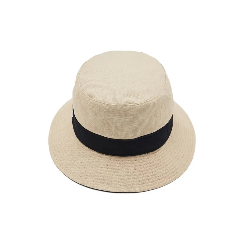LACOSTE Cotton, Twill, Canvas Bucket Hats Men's Beige-1