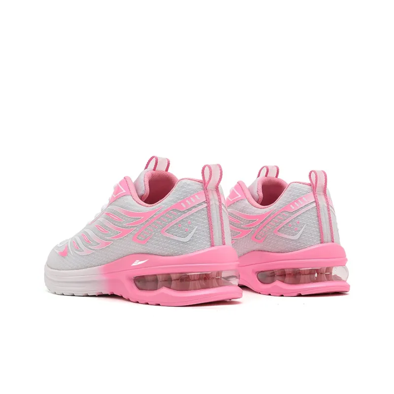 Kuding Running Shoes Women's Low Top Pink-2