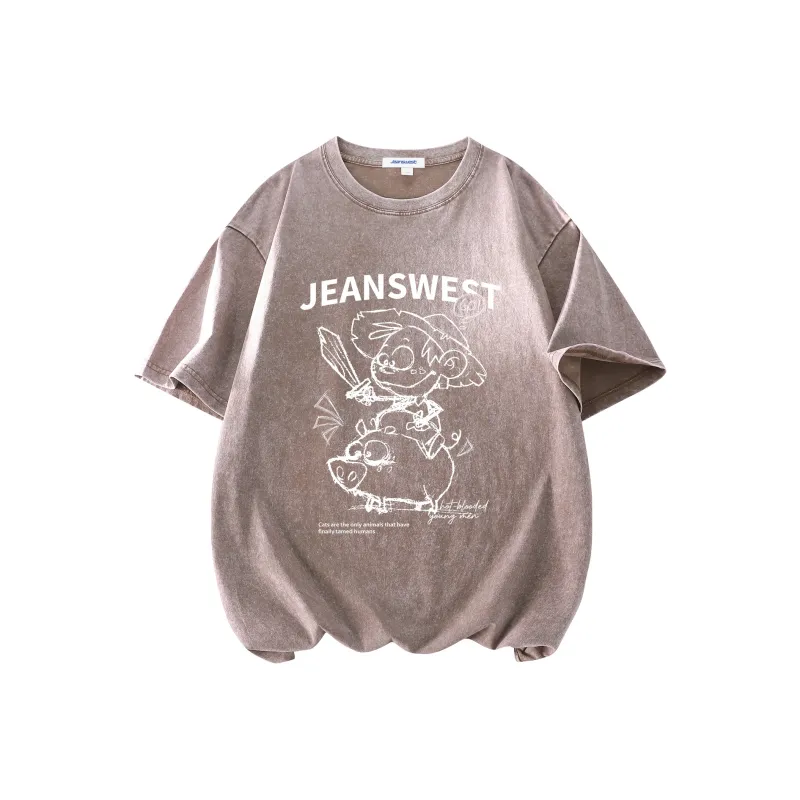JEANSWEST T Shirts Unisex-16