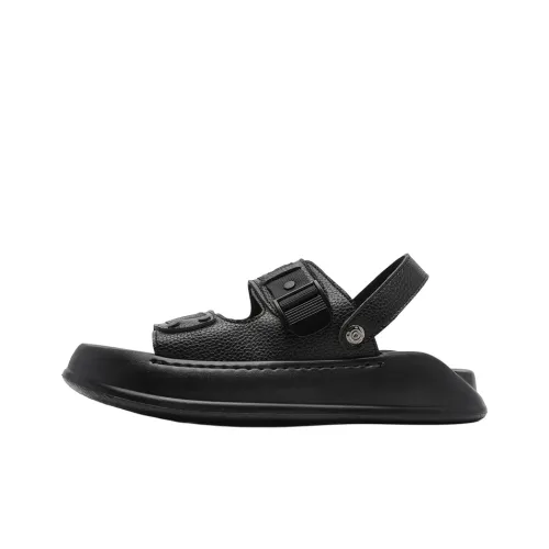 JOSINY Beach Sandals Men Black/Brown