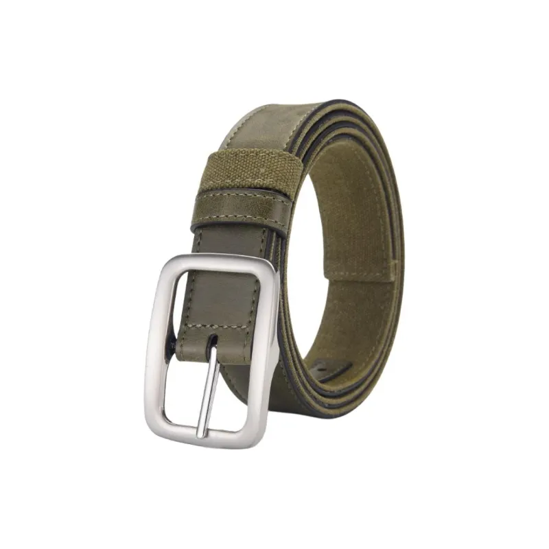 JEANSWEST Pu Leather Belts Men's 3.4CM-3