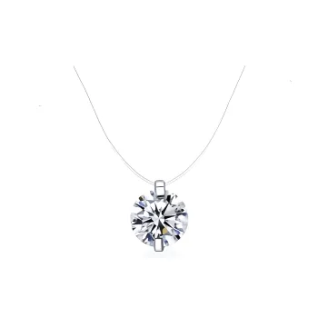 MILATU Fishing Line Necklaces Women's
