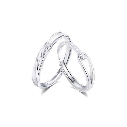 KUMET Sterling Silver Rings Unisex