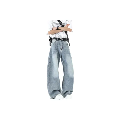 ZONEiD Jeans Unisex Blue