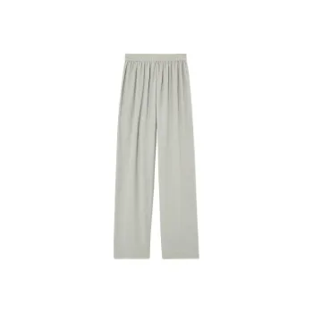 Loro Piana SS25 Casual Pants Women's Light Green