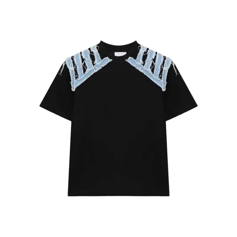 DUATOGE T Shirts Men Black -5