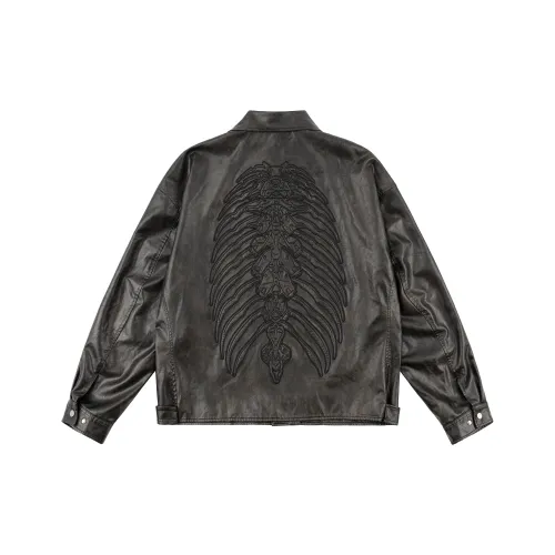 XINYINSU X LAST HURRAH Jackets & Coats Unisex Black