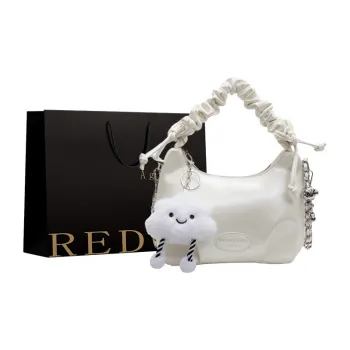 REDOO PU Handbag Regular Women's Ecru/Pink/Silver/Black