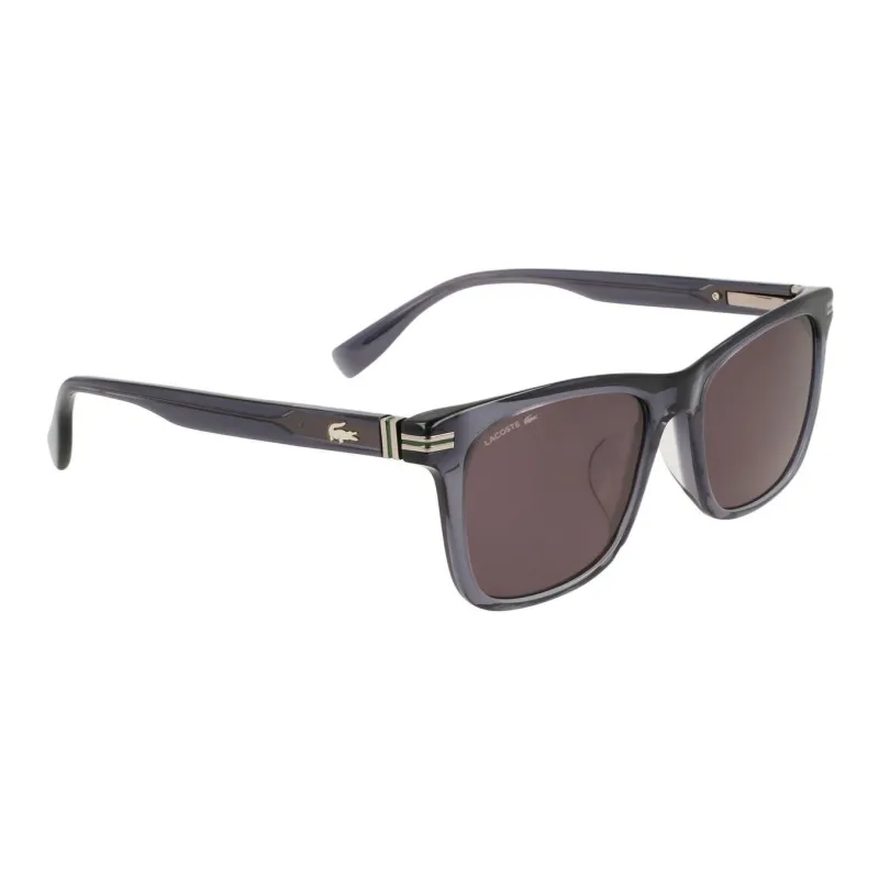 LACOSTE Square Sunglasses Men's Gray-2